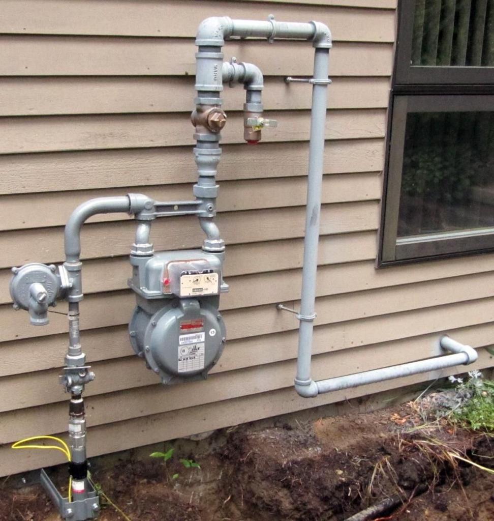 لوله کشی گاز